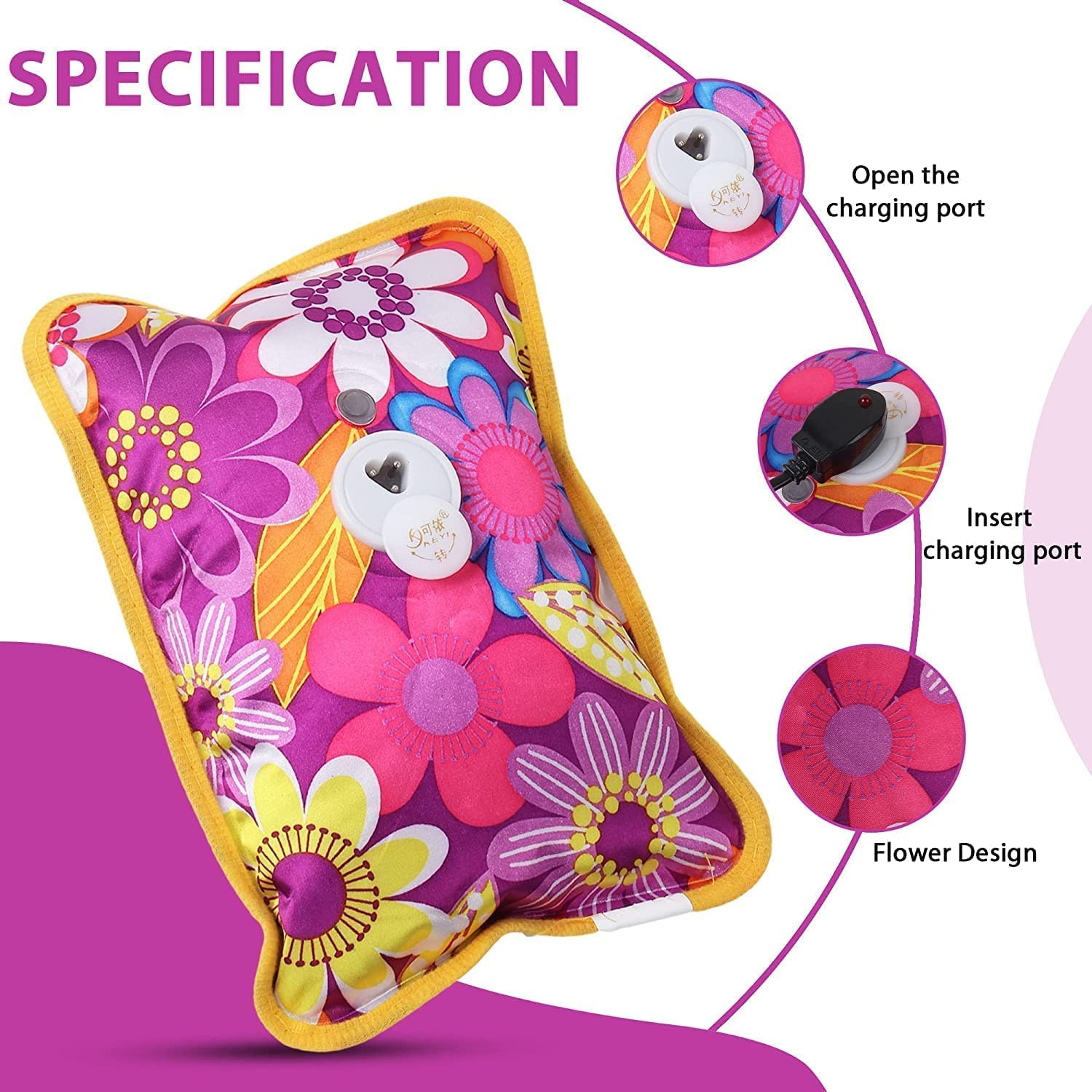 Electric Warm Bag Hot Water Bag Pain Relief